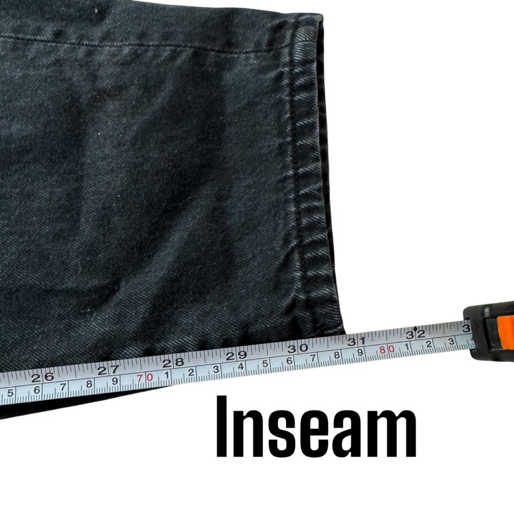 ROLLA’S Genie Super High Rise 80’s Ballon Leg Jeans Womens size 26 Shadow Black - Picture 15 of 16